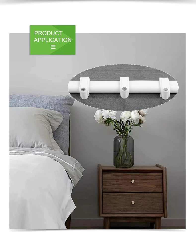 100PCS Flat Nail Clip Cable Clips  4mm/6mm/7mm/8mm/9mm/10mm/12mm/14mm Wire Management Electrical Cord Tie Holder Cable Clips