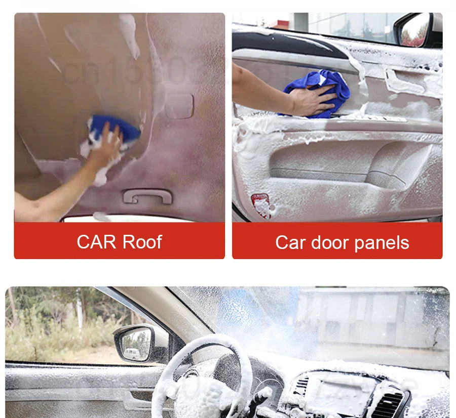 Auto Multi-Purpose Foam Cleaner Rust Remover Cleaning Car House Seat Car Interior Accessories Home Kitchen Cleaning Foam Spray