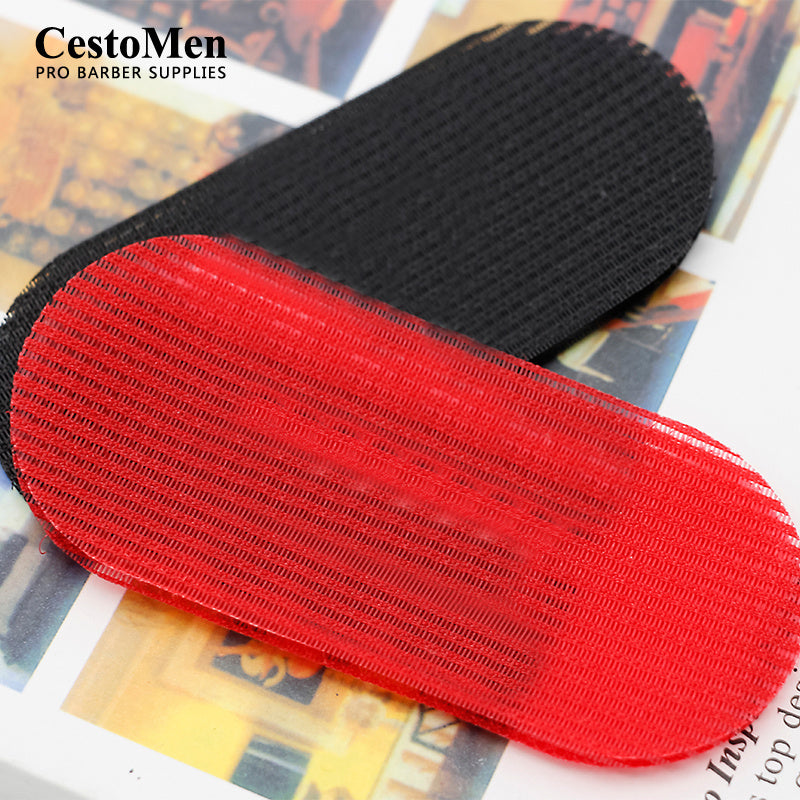 Bangs Hair Gripper Sticker Hairdressing Magic Nylon Barber Grippers Mens Oil Head Engrave Cutting Styling Accessories