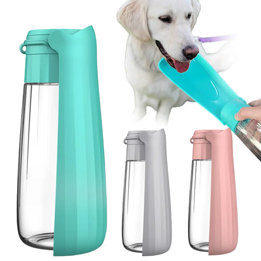 Portable Dog Water Bottle for Large Dogs Outdoor Foldable Leak Proof High Capacity Pet Drinking Bowl Labrador Bulldog Supplies