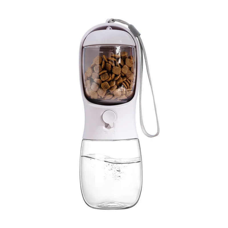 Dog Water Bottle for Dogs Cats Food Feeder Bowls Outdoor Travel Leakproof Puppy Drinking Container Water Dispenser for Pets
