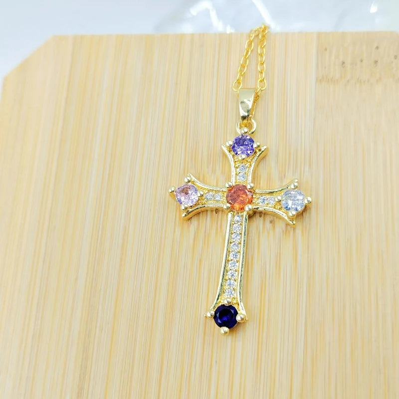 Fashionable Jesus Cross Necklace