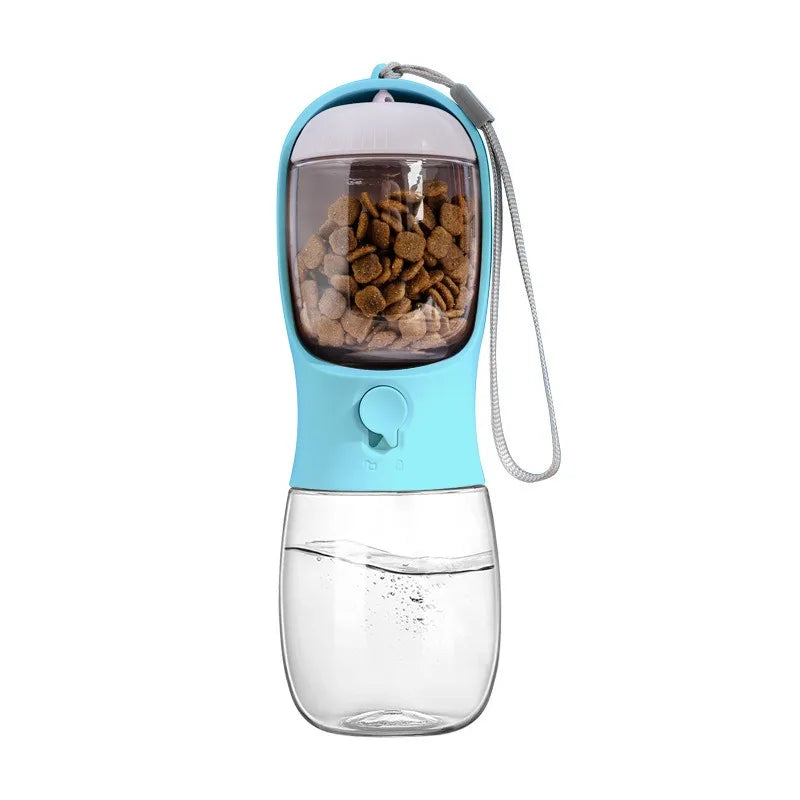 Dog Water Bottle for Dogs Cats Food Feeder Bowls Outdoor Travel Leakproof Puppy Drinking Container Water Dispenser for Pets