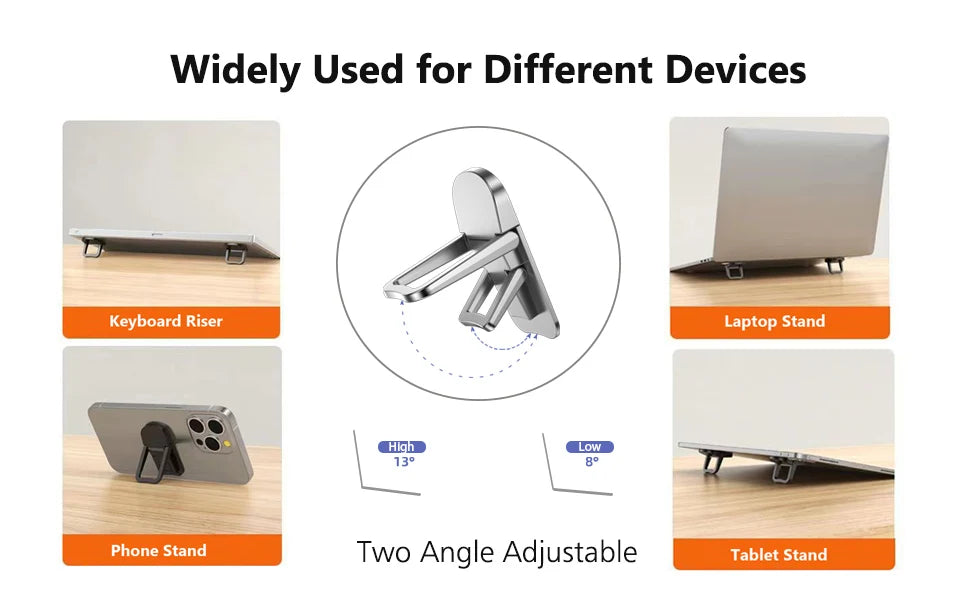 Portable Mini Laptop Stand for Computer Keyboard Holder AdjustableLegs Laptop Stands for Macbook Pro Air Pc Notebook Bracket