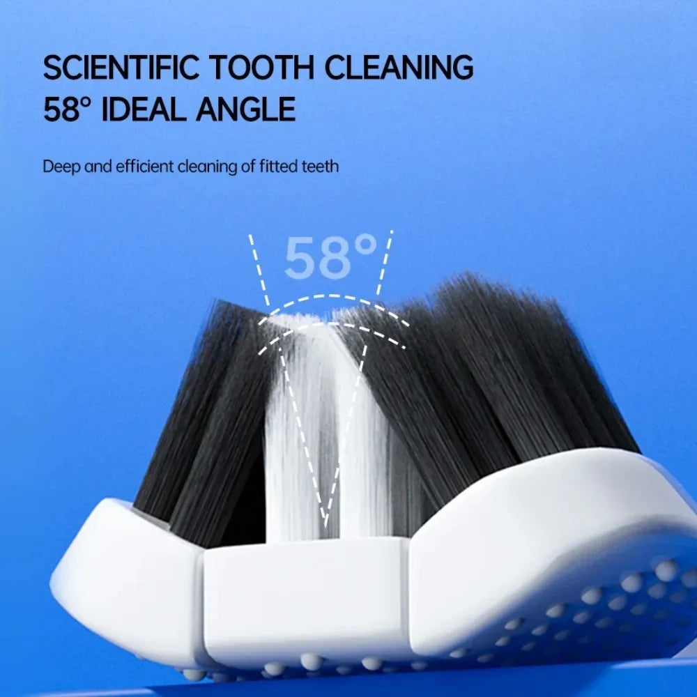 3-Sided Manual Toothbrush