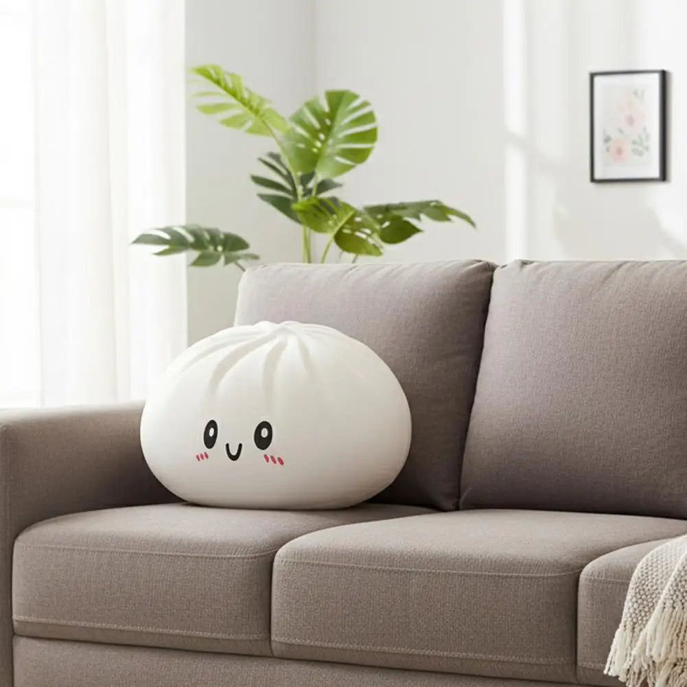 Creative Large Dumpling Plush Pillow Toy Soft Dumplings Pillow Kawaii Cushion Simulation Food Doll Gift for Kids Home Decoration