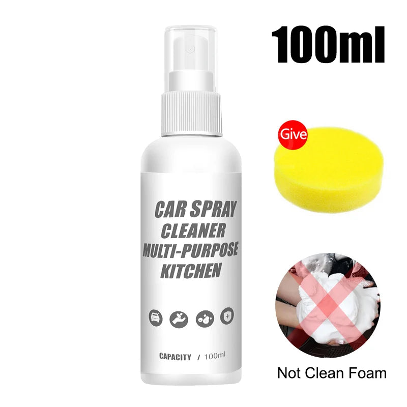 Auto Multi-Purpose Foam Cleaner Rust Remover Cleaning Car House Seat Car Interior Accessories Home Kitchen Cleaning Foam Spray