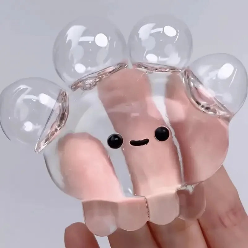 Squishy Bubble Pop Fidget Toy, Squeeze Sensory Ball & Octopus Popper, Anti-Anxiety Toy for Adults Kids, ASMR Fun Party Gift