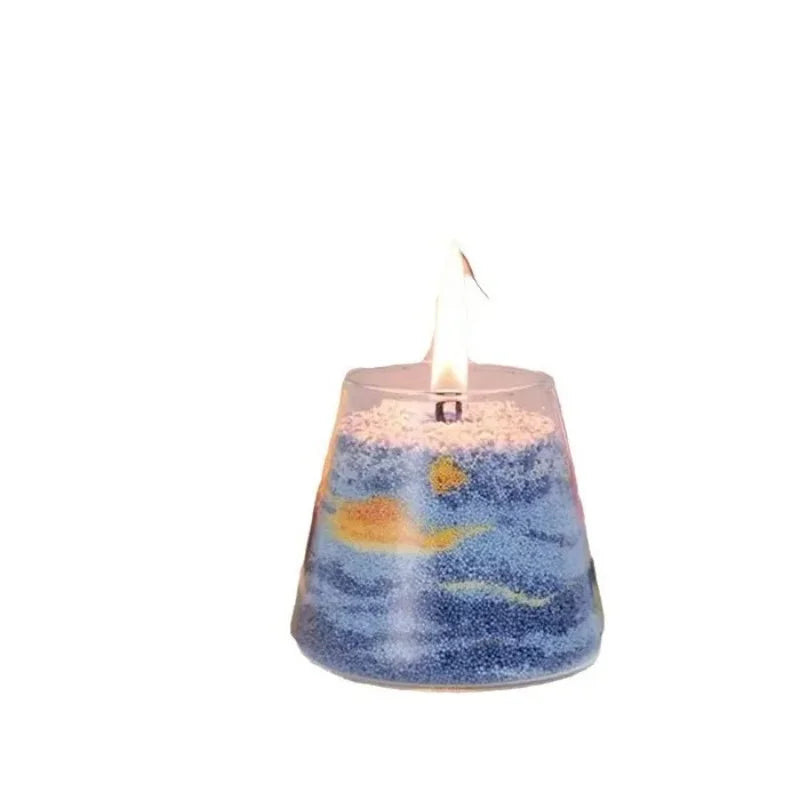Sand powder candle diy sand painting candle Color Aromatherapy sand wax without cups