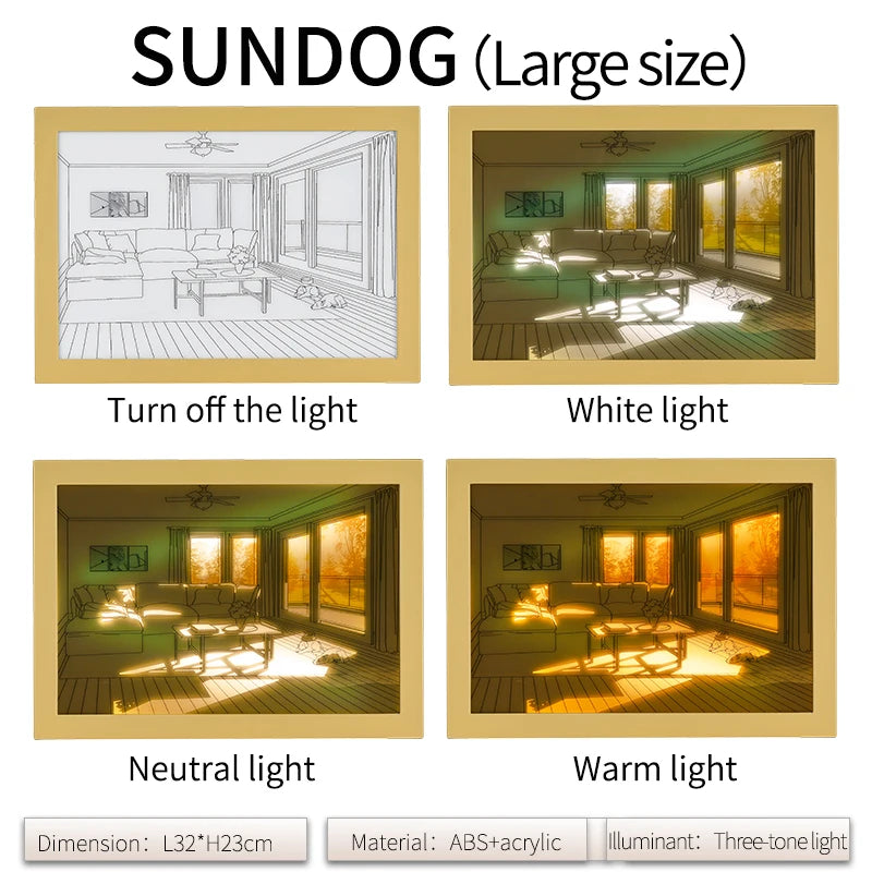 Painting Indoor Sunlight Window Wooden Photo Light