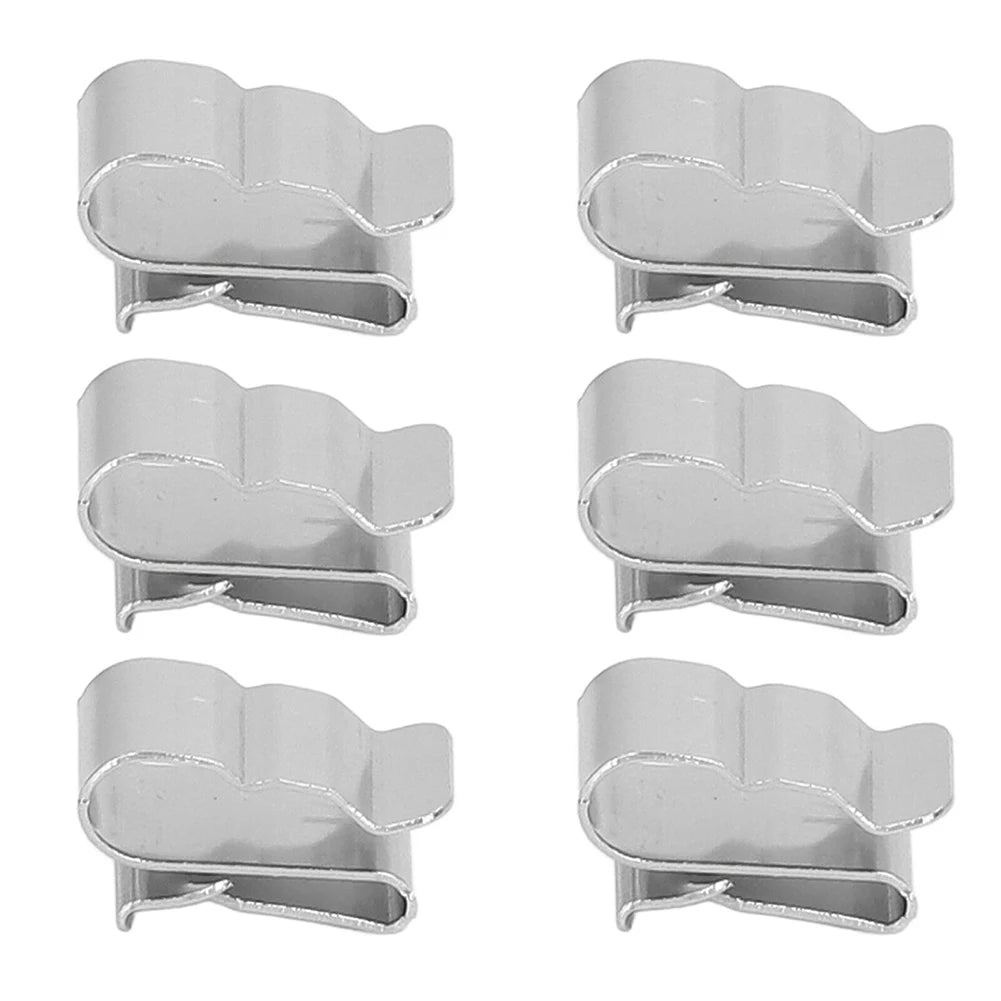 10/30/100Pcs Wire Clips Cable Trailer Photovoltaic Solar Panel Wire Clamps Clip Organizer Stainless Steel Management Harness Rop