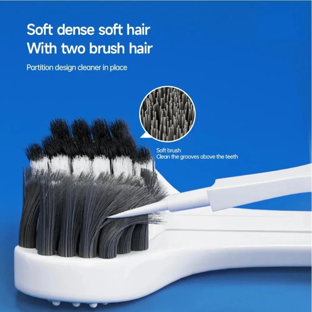 3-Sided Manual Toothbrush