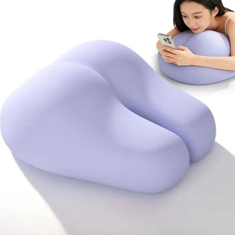 Hip-shaped Pillow for Stomach Sleeping,