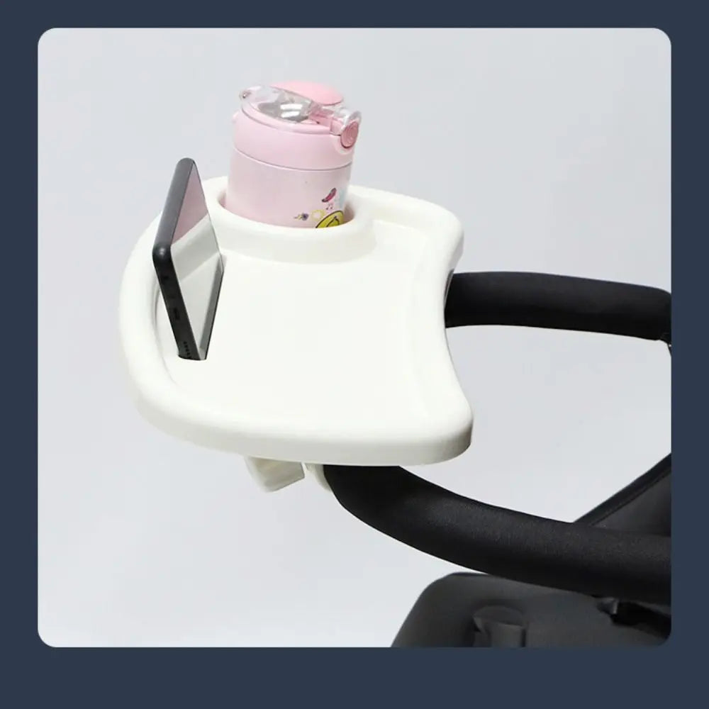 Snack Tray Baby Stroller Dinner Table Tray Baby Stroller Dinner Table Milk Bottle Cup Holder Cart Pram Snack Tray