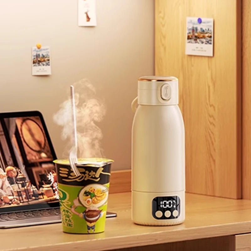 2025 New Upgrade Wireless Boiling Water Fast Heating Baby Bottle Warmer Travel  Baby Milk Bottle Warmer Portable Milk Warmer