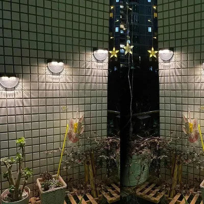 Solar Light Wall Lamps Outdoor - Waterproof