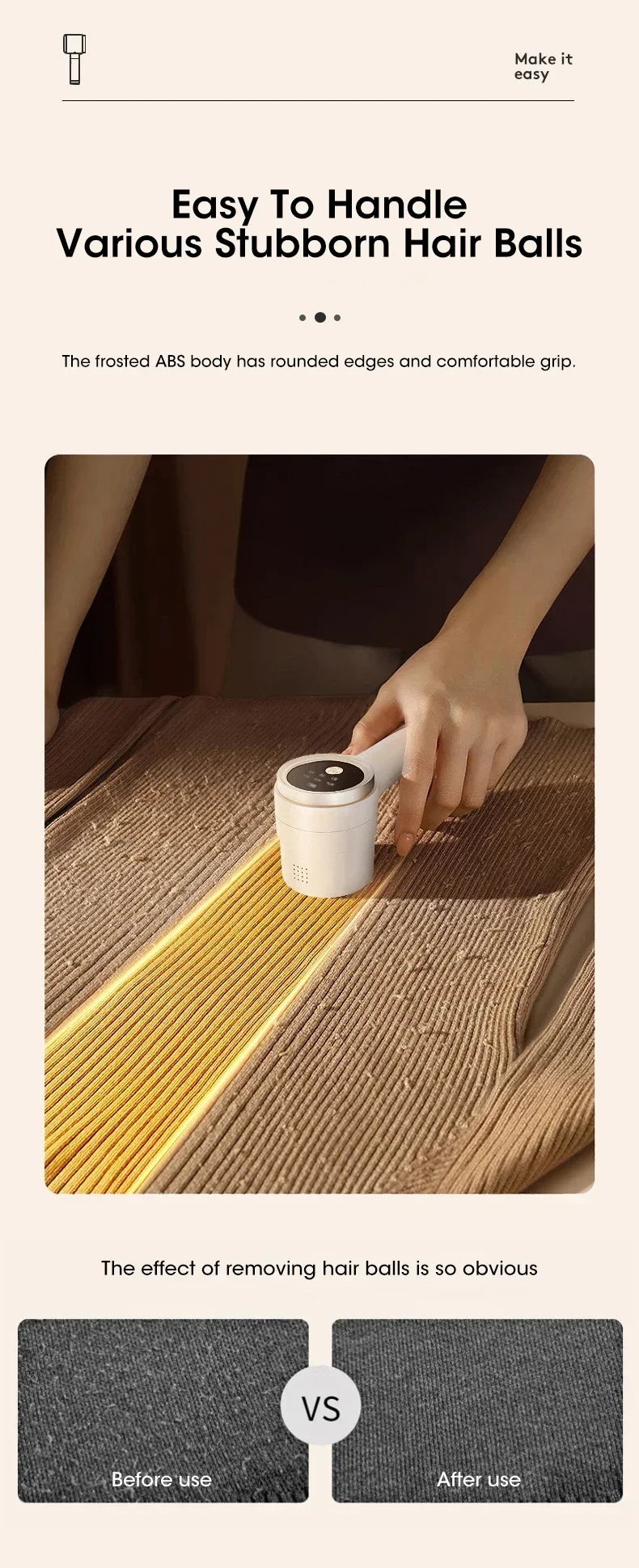 Electric Fabric Shaver