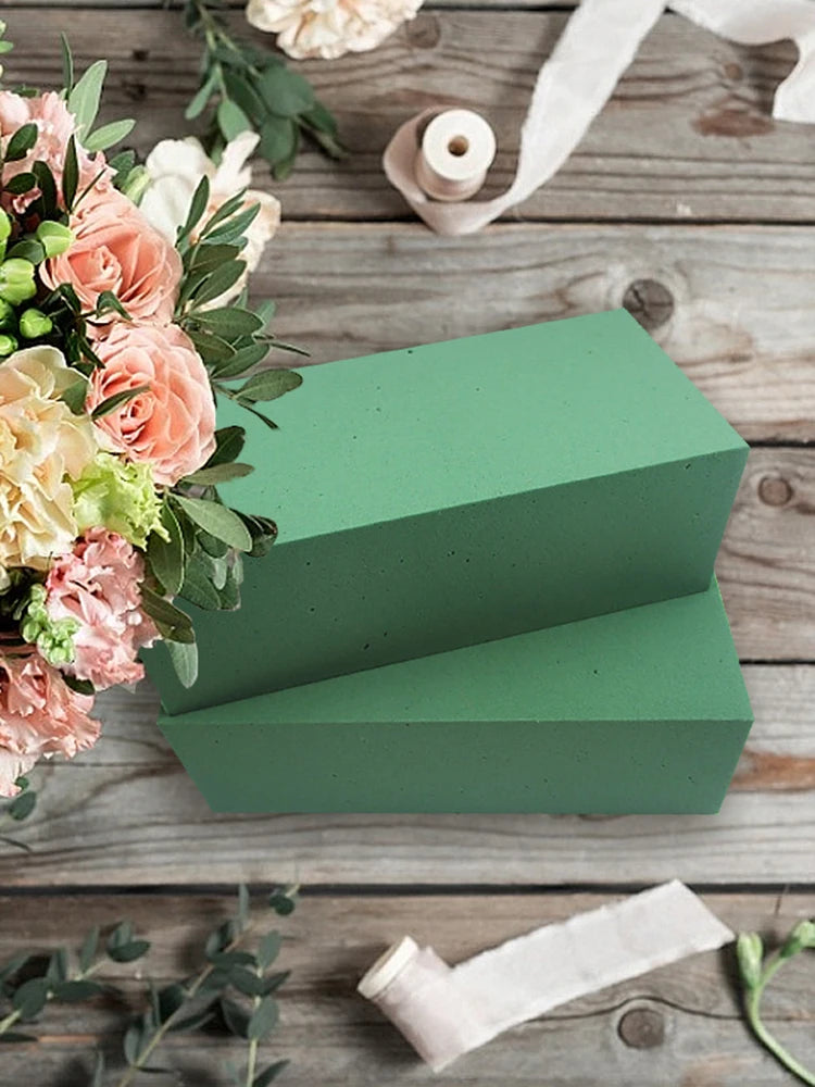 Flower Foam Green Square Foam For Flower Arrangements Foam Blocks DIY Flower Holder Wedding Crafts Flower Arrangement Foams Mud