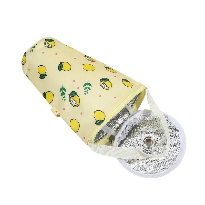 Baby Milk Bottle Insulation Bags Cartoon Portable Waterproof Feeding Bottle Thermal Bag Milk Warmer Cooler Stroller Hang Bags