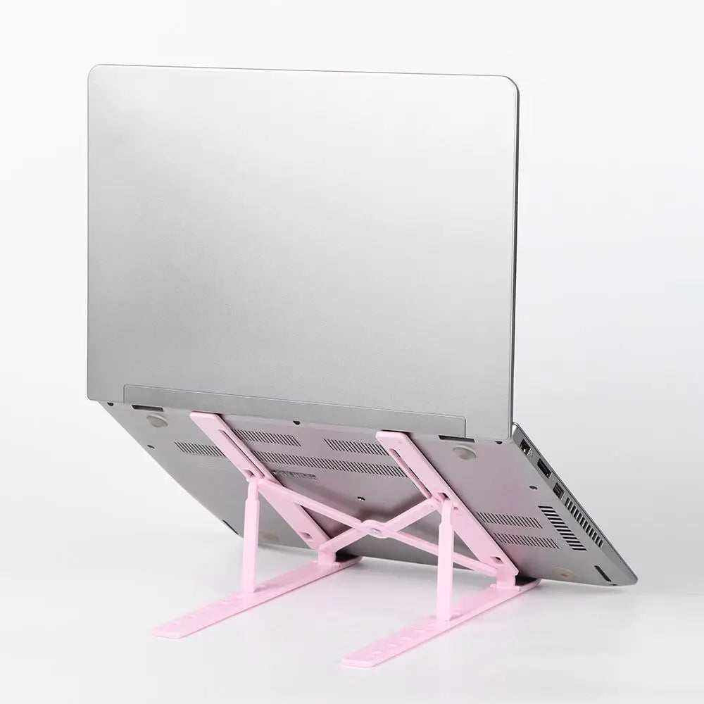 Adjustable Laptop Stand Folding Portable Desktop Holder Office Supplies Support For Notebook Computer Macbook Pro Air iPad