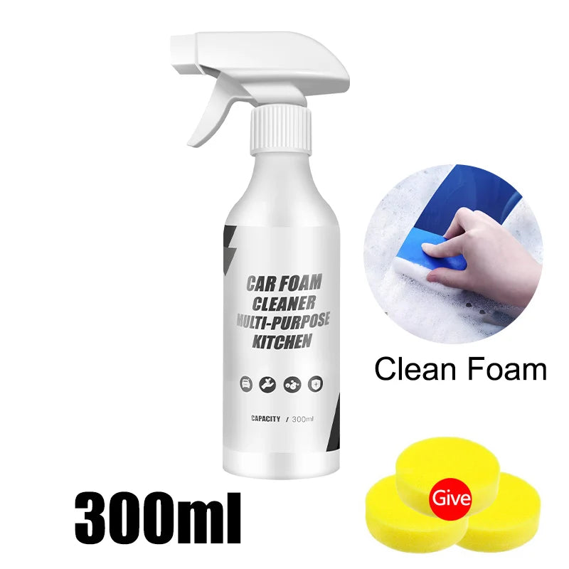 Auto Multi-Purpose Foam Cleaner Rust Remover Cleaning Car House Seat Car Interior Accessories Home Kitchen Cleaning Foam Spray