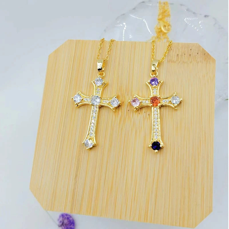 Fashionable Jesus Cross Necklace