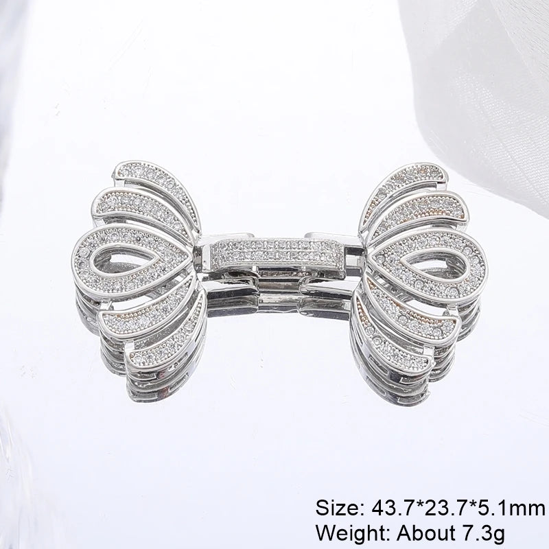 Juya 18K Real Gold Plated Lock Clasps Supplies