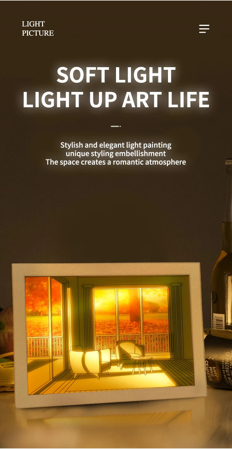 Painting Indoor Sunlight Window Wooden Photo Light