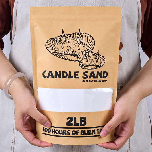 906g White Sand Wax Making Materials DIY Scented Candle Accessories Ice Flower Wax Snowflake Wax Pearl Candles Sand Painting Too