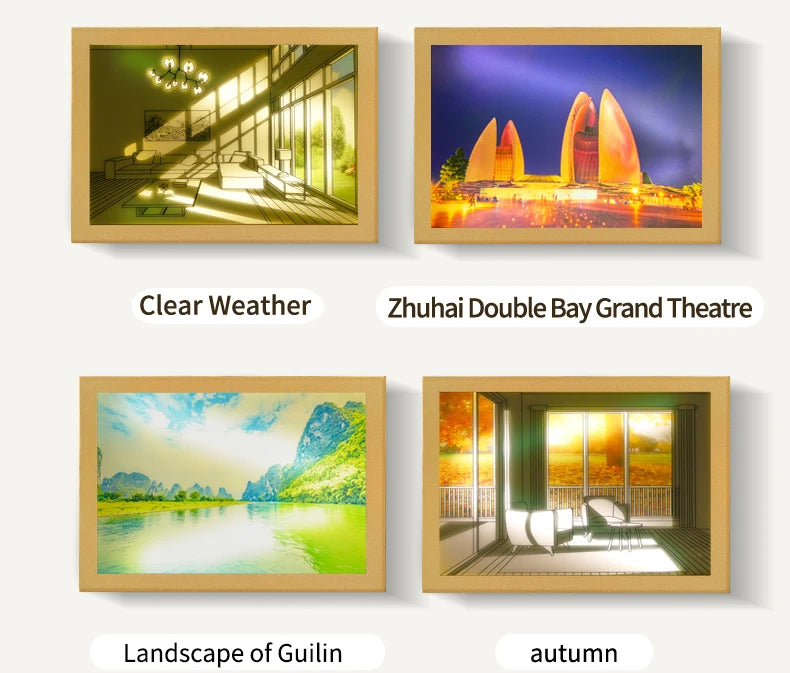Painting Indoor Sunlight Window Wooden Photo Light
