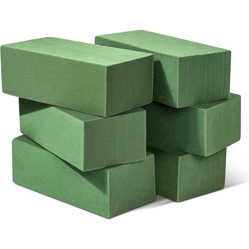 Flower Foam Green Square Foam For Flower Arrangements Foam Blocks DIY Flower Holder Wedding Crafts Flower Arrangement Foams Mud
