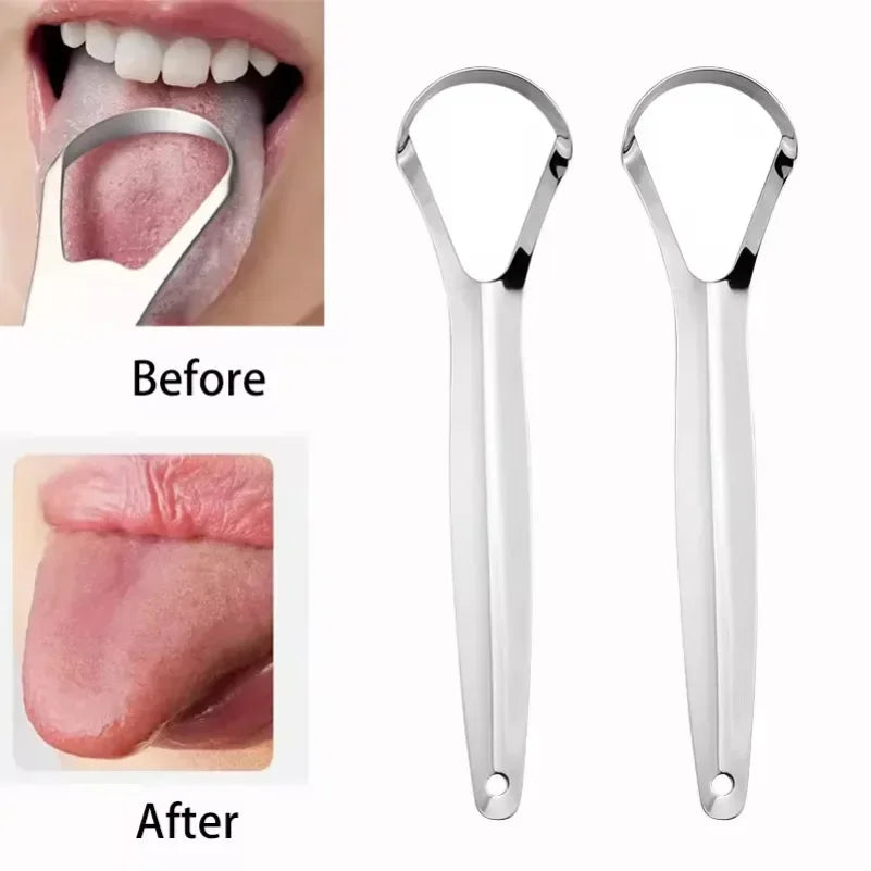 Stainless Steel Tongue Scraper