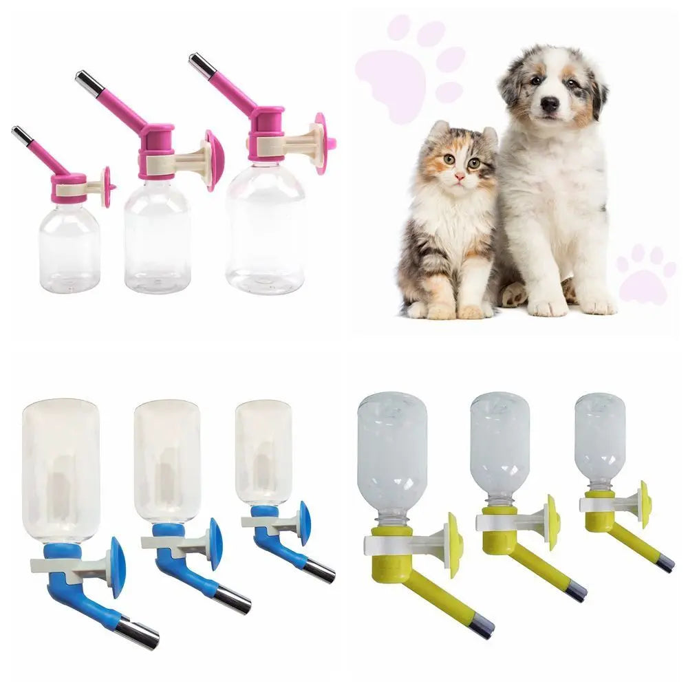 No-Drip Dog Water Dispenser Bottle-Dog Kennel Cage Water Dispenser Water Drinker Kettle