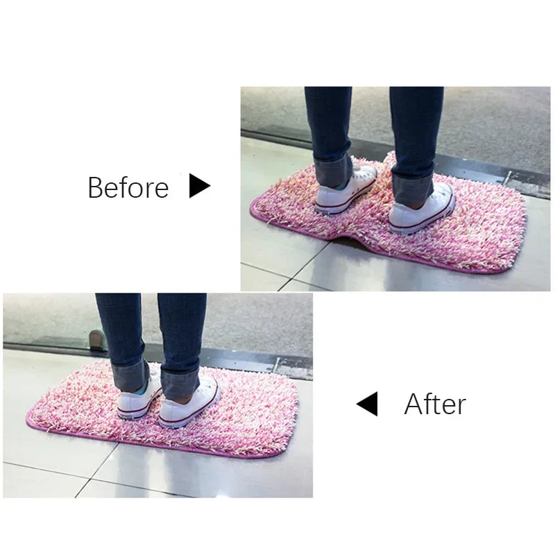8pcs Home Floor Rug Carpet Mat Grippers Anti Skid Corners Pad For Bathroom Kitchen Living Room Resuable Anti Slip Soft Grippers