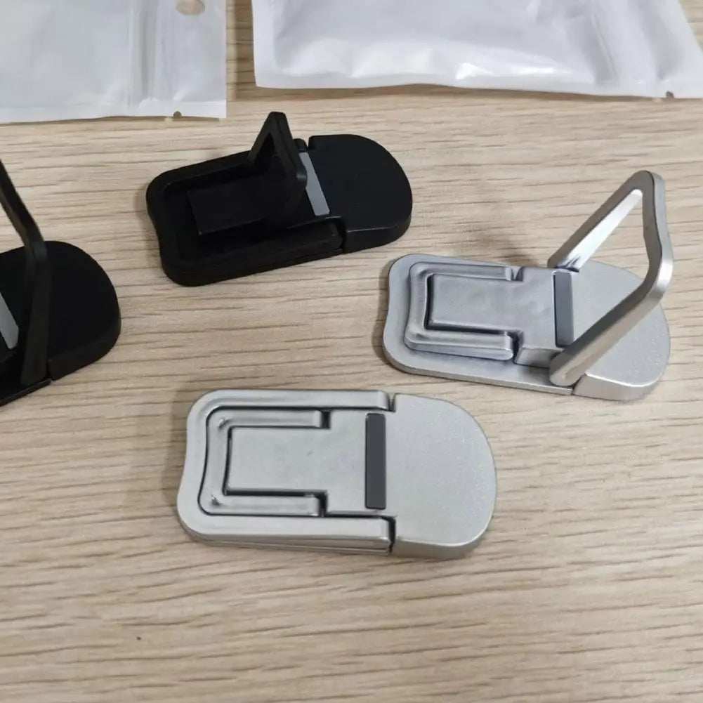 1 Pair Laptop Stand Computer Keyboard Holder Foldable Mini Size Computer Support Holder Space-saving Desk Organizer Laptop Riser