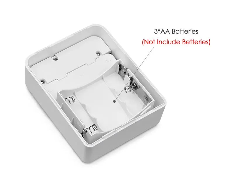 AA Battery Powered Wall Lamp, PIR Motion Sensor, Auto On, Off, Cabinet, Stairs Lighting