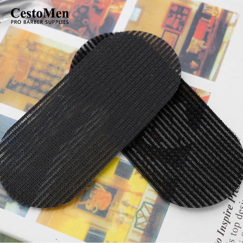 Bangs Hair Gripper Sticker Hairdressing Magic Nylon Barber Grippers Mens Oil Head Engrave Cutting Styling Accessories