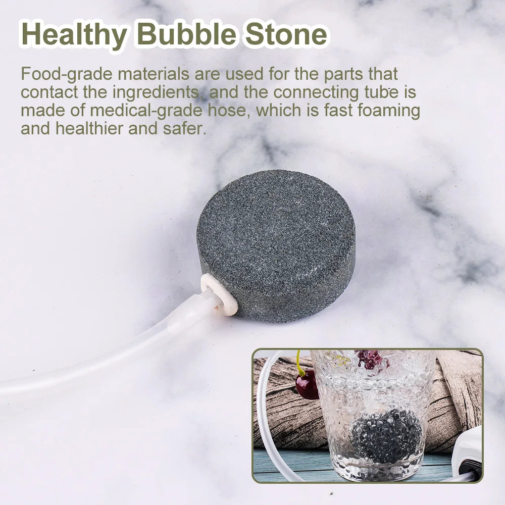 Molecular Gastronomy Foam Generator BBQ Cocktail Drinks Bubble Machine Portable Food Cooking Products Creative Chef Cooking Tool