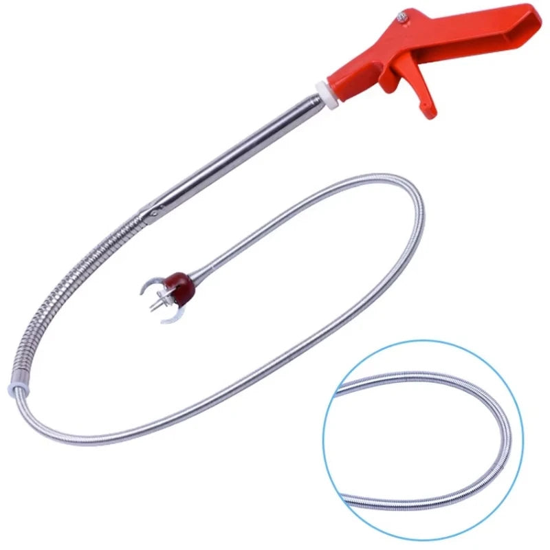 Toilet Unclogger Tool Pipeline  Drain Unblocking Kit One-Stop Plumbing Cleaning Solution Floor Drains  Sewers Efficient Durable