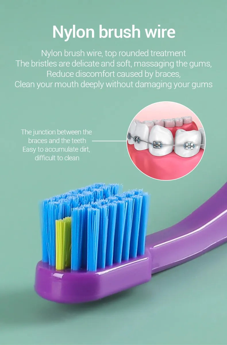 Orthodontic Toothbrush Set