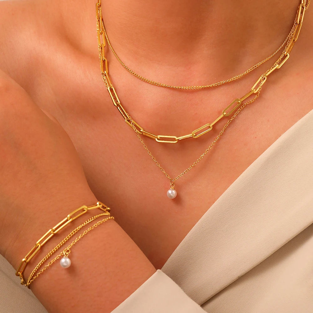 Stainless Steel Jewelry Set