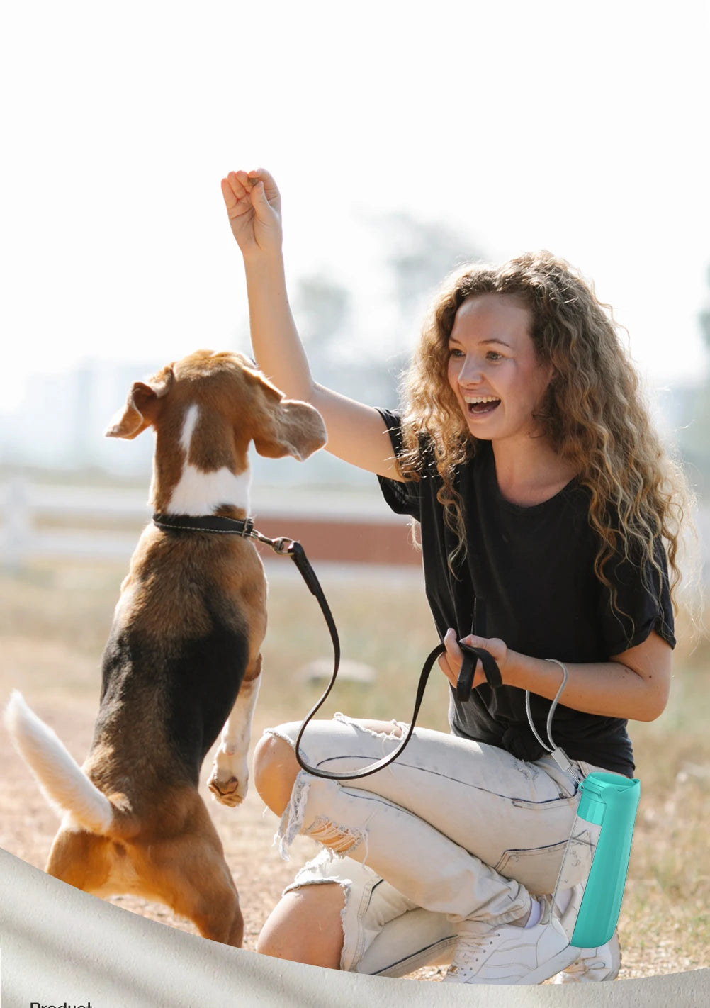 Portable Dog Water Bottle for Large Dogs Outdoor Foldable Leak Proof High Capacity Pet Drinking Bowl Labrador Bulldog Supplies