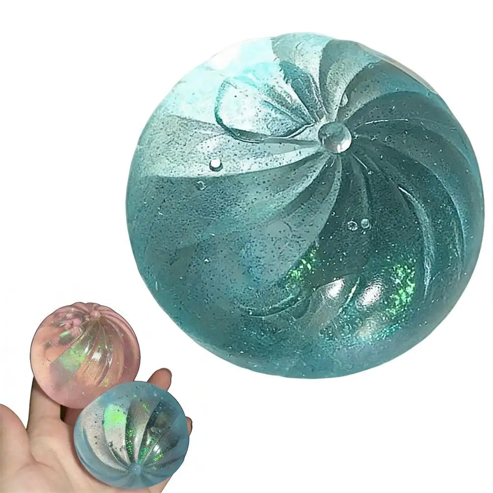 1/4PCS Squishy Stress Balls with Maltose Syrup Fun Gold Flour Buns Dumpling Shapes Antistress Fingertip Toys for Kids Gift