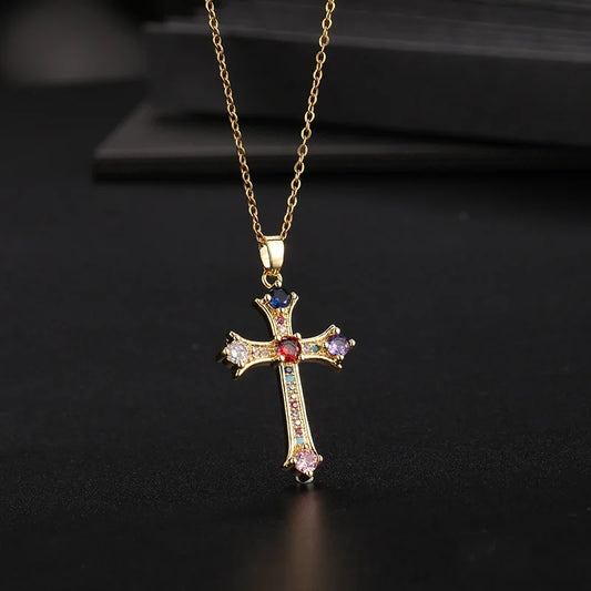 Fashionable Jesus Cross Necklace