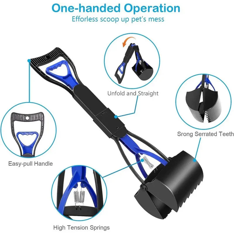 Long Handle Dog Poop Scooper