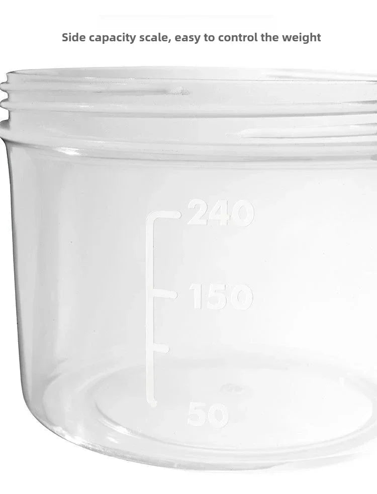 Carry Breakfast Cup Salad Cups Portable Yogurt Cereal Oatmeal Snacks Parfait Containers Salad Dressing Holders with Lid Forks