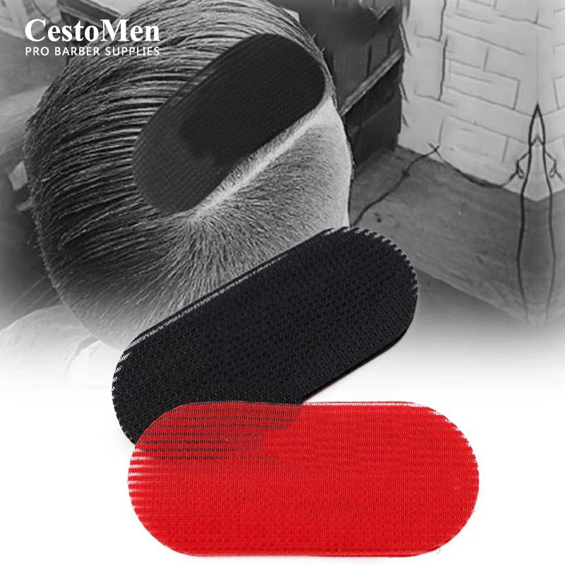 Bangs Hair Gripper Sticker Hairdressing Magic Nylon Barber Grippers Mens Oil Head Engrave Cutting Styling Accessories