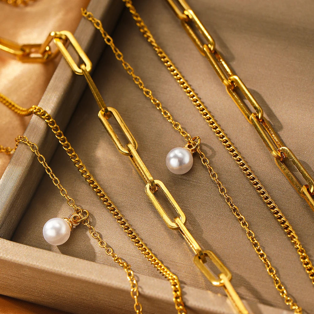 Stainless Steel Jewelry Set