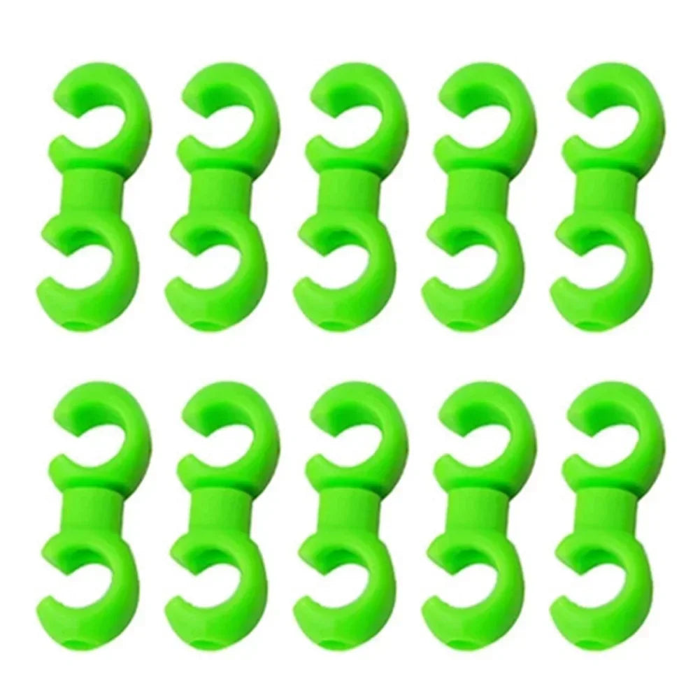 10pcs Bicycle Rotatable Line Pipe Buckle MTB Bike Derailleur Shift Cable Clips