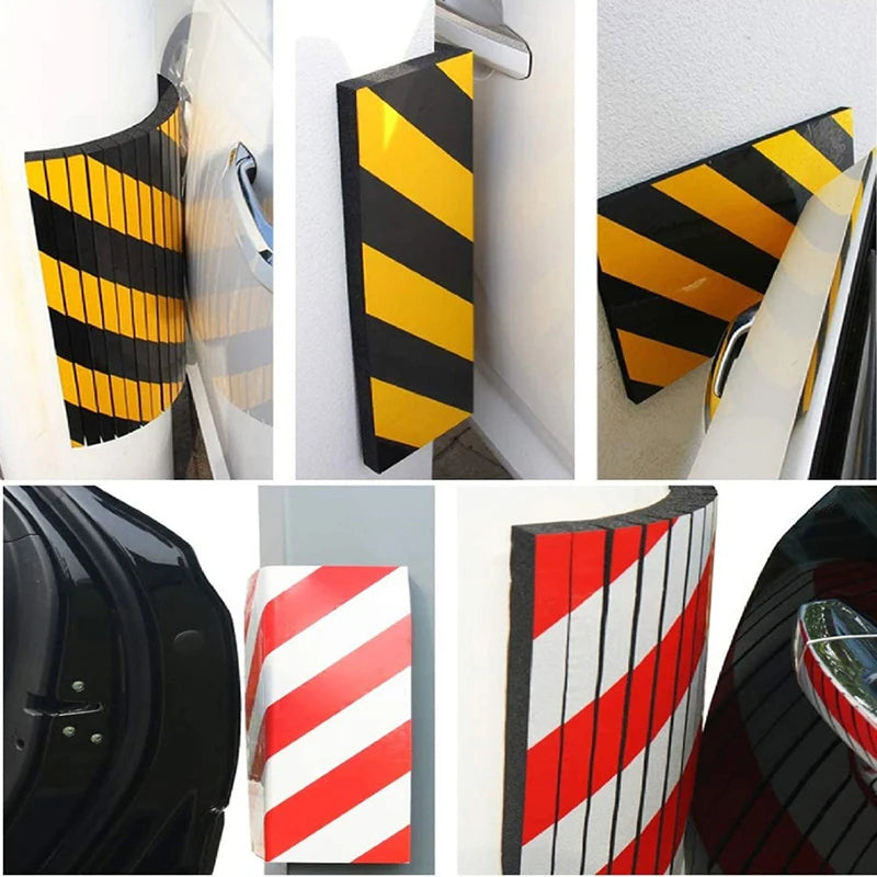 Car Door Bumper Protection Exterior Garage Wall Foam Edge Protector Car Parking Foam Protector for Columns Corners Anti-Scratch